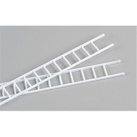 Plastruct LS-12 Scale Styrene Ladders, 2PK PLS90674